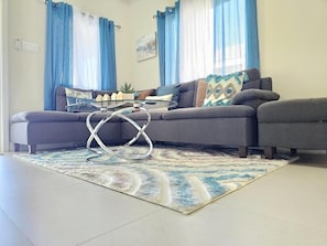 Maison, 3 chambres, fumeur, patio | Salle de séjour