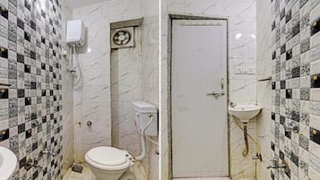 Classic Single Room, City View | Bathroom | Towels, soap