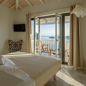 Superior Double Room, Sea View | In-room safe, free WiFi, bed sheets - Althea Boutique Hotel (Alonissos)