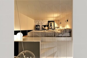 Studio Confort, vue cour intérieure | Rideaux occultants, Wi-Fi gratuit