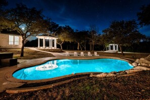 Una piscina climatizada