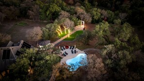 Exterior - 10 Acre Hill Country Mansion | Pool | Large Events (Austin)