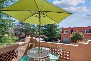 Condo, Multiple Beds, Balcony, Mountain View (Teal Terrace Retreat) | Outdoor dining