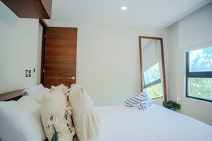 Superior Apartment | 1 bedroom, premium bedding, pillow-top beds, in-room safe - The Garden Residences by Casago (Tulum)