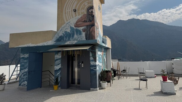 Deluxe Double Room With Balcony | Terrace/patio - Vedartha trails (Rishikesh)