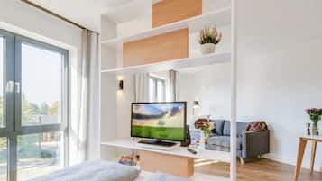Studio XL | 1 camera, una scrivania, Wi-Fi gratuito, lenzuola