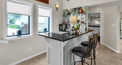 NEW! Lakefront Retreat with Private Pool, Hot Tub and Dock