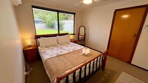 3 makuuhuonetta, vauvan matkasänky, ilmainen Wi-Fi, vuodevaatteet