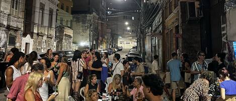 Konaklama yerinin ön cephesi