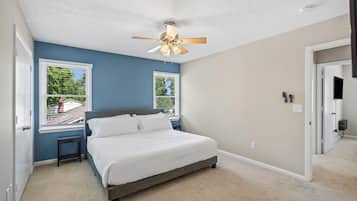 3 bedrooms, iron/ironing board, travel cot, free WiFi