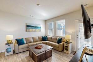 TV - Millville by the Sea Townhome w/shared pool tennis courts, WIFI (Millville)