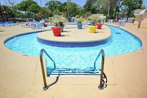 Indoor pool, a heated pool
