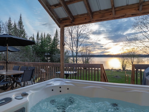 Chalet des Oiseaux Bleus/Spa/Lac