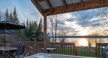 Chalet des Oiseaux Bleus/Spa/Lac