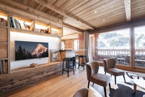 Interior - 1st floor, terrace, balcony, tv, ski locker, 86m², La Clusaz (La Clusaz)