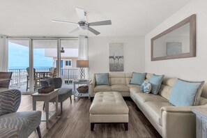 Condo, Multiple Beds (Starboard Village 121) | Living area - Starboard Village 121 (Pensacola Beach)