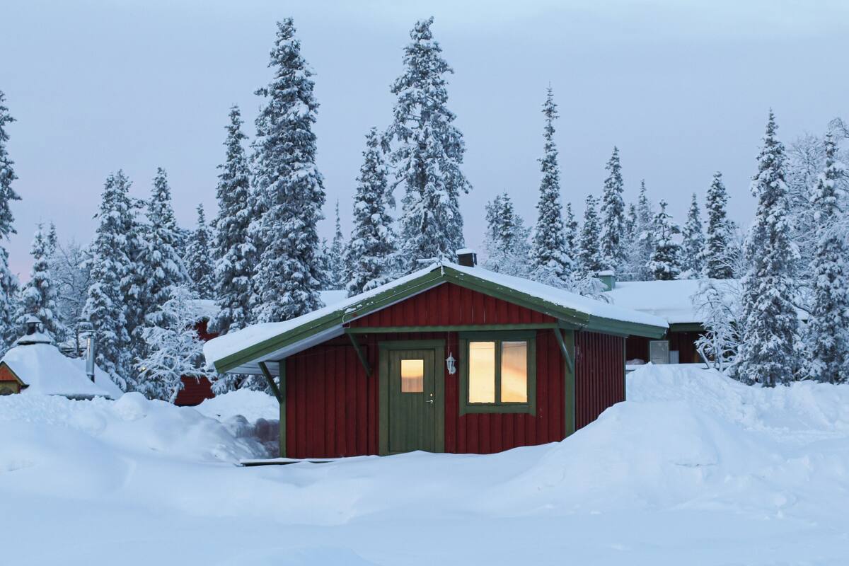 Cabin 3, beachfront | Blendingsgardiner, lydisolert, strykejern/-brett og wi-fi (inkludert)
