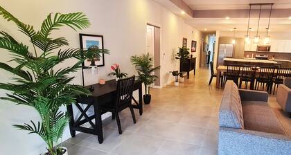 New spacious luxury 4-bedroom villa in gated development close to beaches.