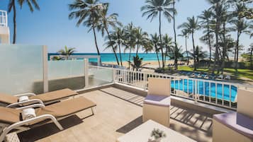 Vista a la playa o al mar