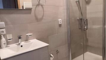 Towels, soap, toilet paper