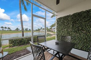 Outdoor dining - Golf Condo Views W/ Resort Pool and Amenities! (Naples)