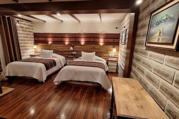 In-room safe, desk, laptop workspace, iron/ironing board