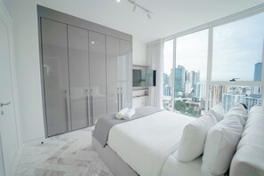 Apartamento Deluxe | Ropa de cama de alta calidad y decoración individual