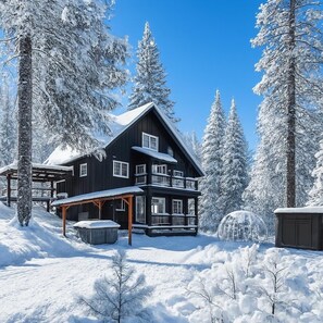 Exterior - Forest+Mountain Views, Hot Tub, Sauna, EV Charger, Dogs OK, Near Lake Wenatchee (Leavenworth)