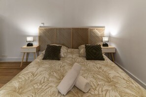 1 bedroom, iron/ironing board, travel crib, WiFi