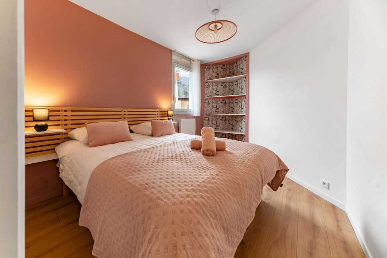 2 bedrooms, iron/ironing board, travel crib, WiFi