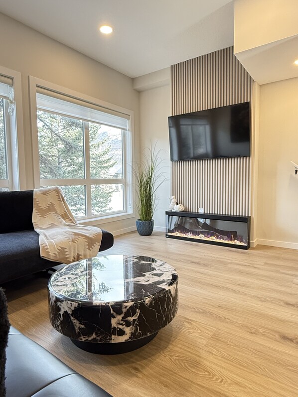 Älytelevisio, takka