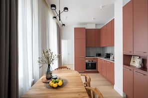 Private kitchen - Designer Parkside Apartments (Riga)