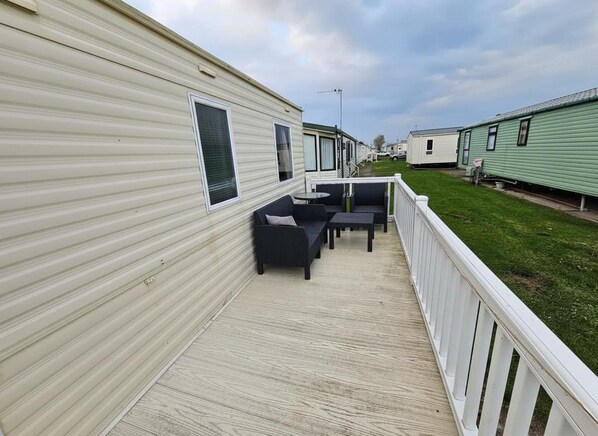 Terrace/patio - Caravan Declan 3 bed (Rhyl)