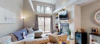 Two Okemo condos - ski-in/ski-out - pool, fast WiFi, washer/dryer