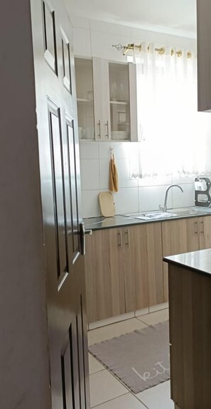 Classic Apartment, Balcony, City View | Private kitchen