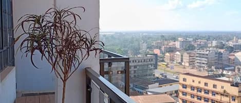 Appartement Classique, balcon, vue ville | Vue depuis le balcon