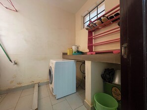 Apartment, Balcony, City View | Laundry