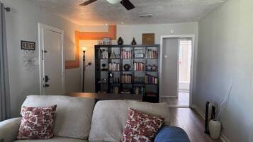 Smart-tv och böcker