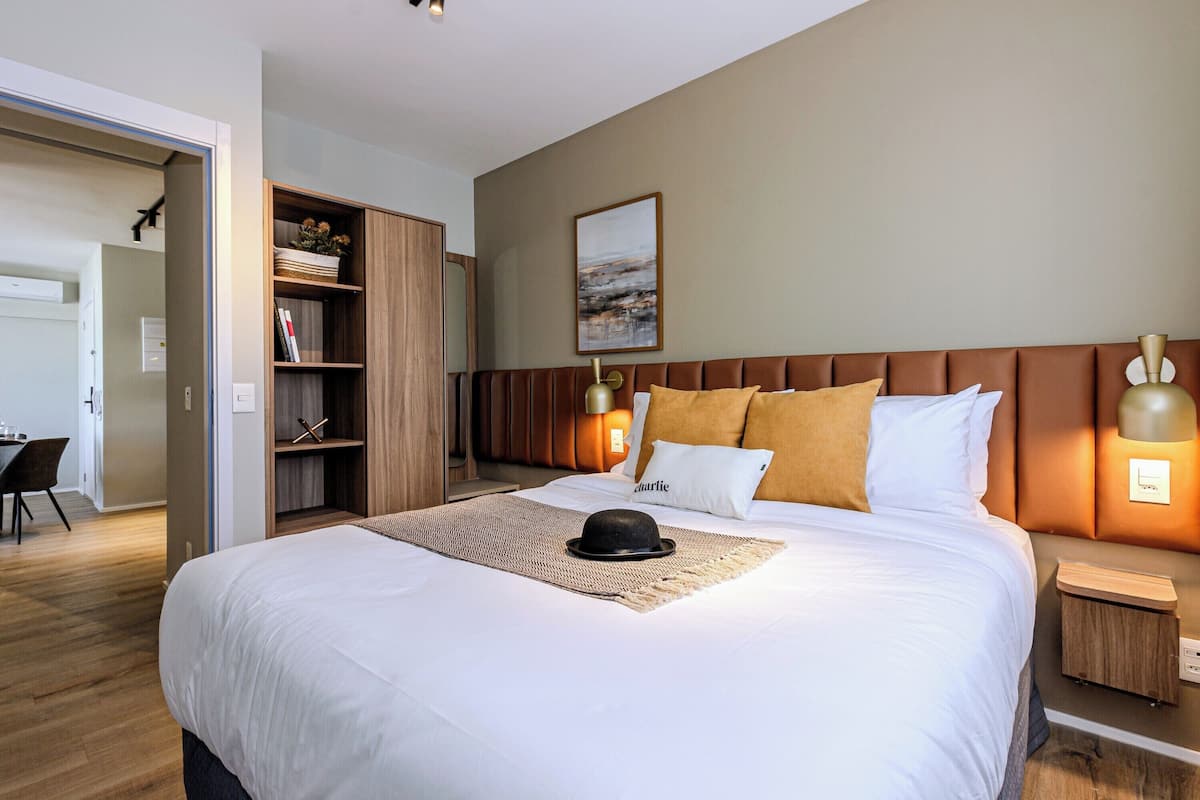 Apartamento 2 Dormitórios | Hypo-allergenic bedding, individually decorated, individually furnished