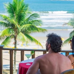 Chambre Triple Supérieure, vue plage