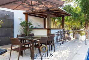 Restaurante al aire libre