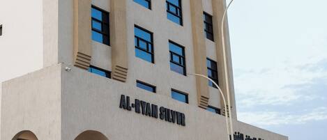 Fassade der Unterkunft