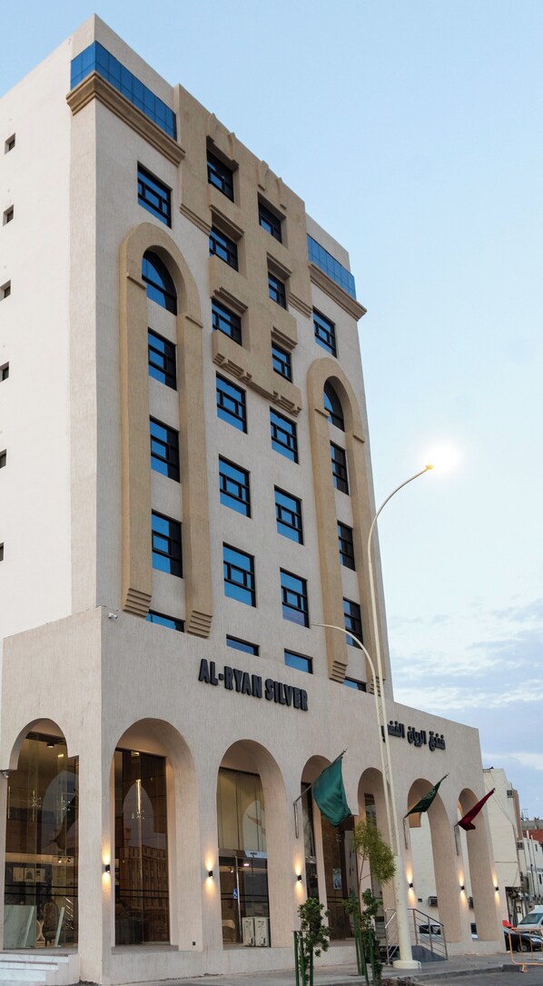 Voorkant van accommodatie