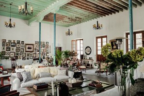 Sitzecke in der Lobby