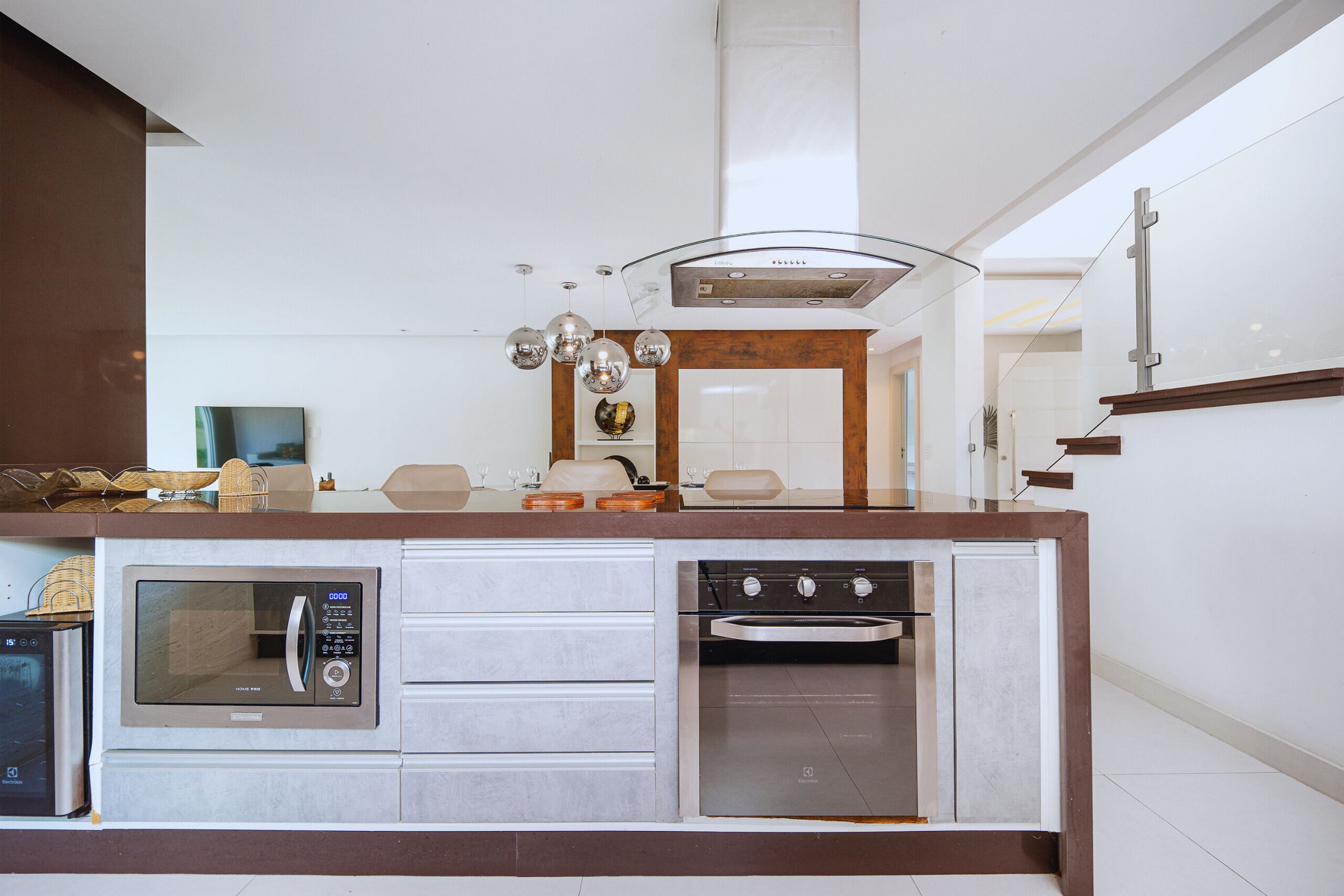 Casa Deluxe, 6 habitaciones, piscina privada | Cocina privada | Frigorífico, microondas, horno y placa de cocina