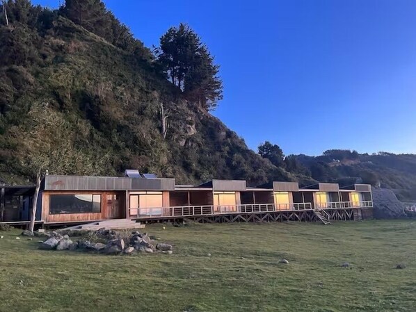 Façade de l’hébergement