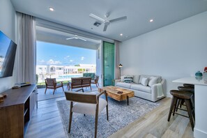 Living area - Sunset Point: Chic Meets Luxury, Sophisticated Style Meets Ocean Serenity (West Bay)