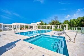 Pool - Sunset Point: Chic Meets Luxury, Sophisticated Style Meets Ocean Serenity (West Bay)
