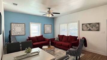 42-inch flat-screen TV with digital channels