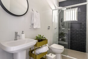 Hair dryer, towels